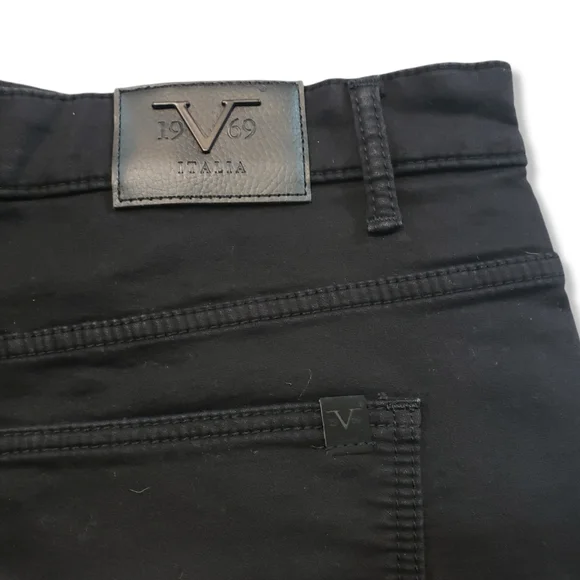 V1969 Italia Denim Shorts Size 40 Abbigliamento Sportivo SRL Jean Shorts Men's - Picture 5 of 9